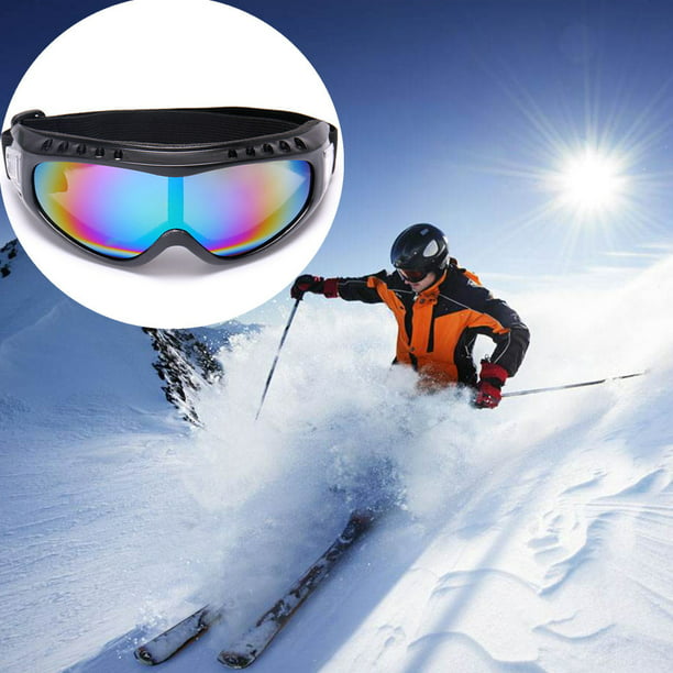 Boys Girls Kids COPOZZ Skiing Snowboarding Glasses Double-Lens Windproof Mirror